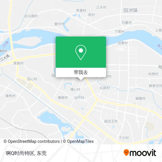 啊Q时尚特区地图