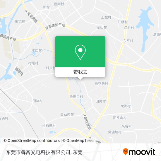 东莞市犇富光电科技有限公司地图
