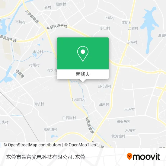 东莞市犇富光电科技有限公司地图