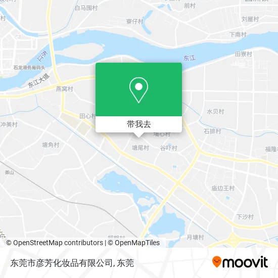 东莞市彦芳化妆品有限公司地图