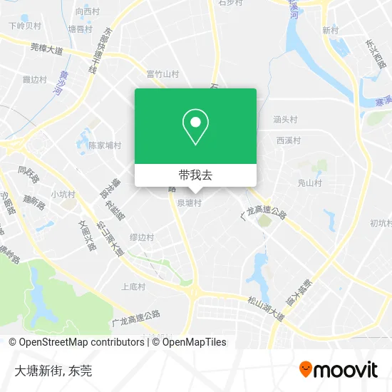大塘新街地图