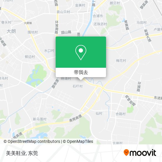 美美鞋业地图