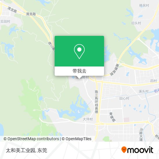 太和美工业园地图