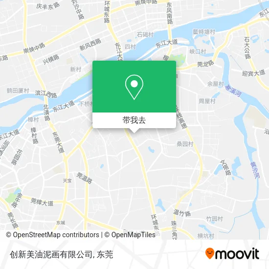 创新美油泥画有限公司地图