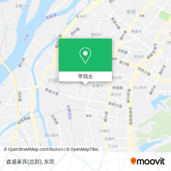 森盛家具(总部)地图