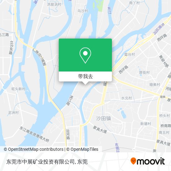 东莞市中展矿业投资有限公司地图