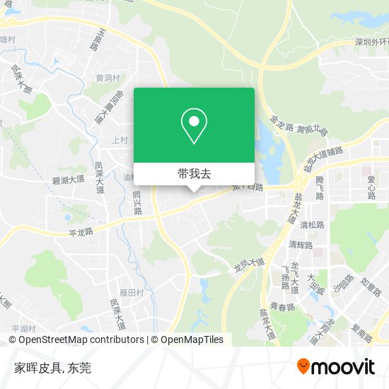 家晖皮具地图