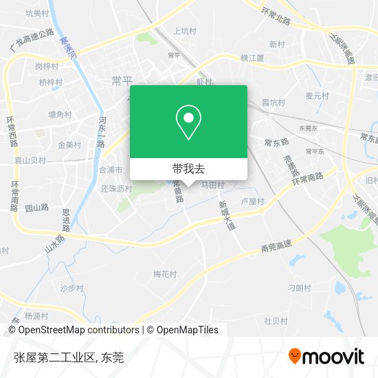 张屋第二工业区地图