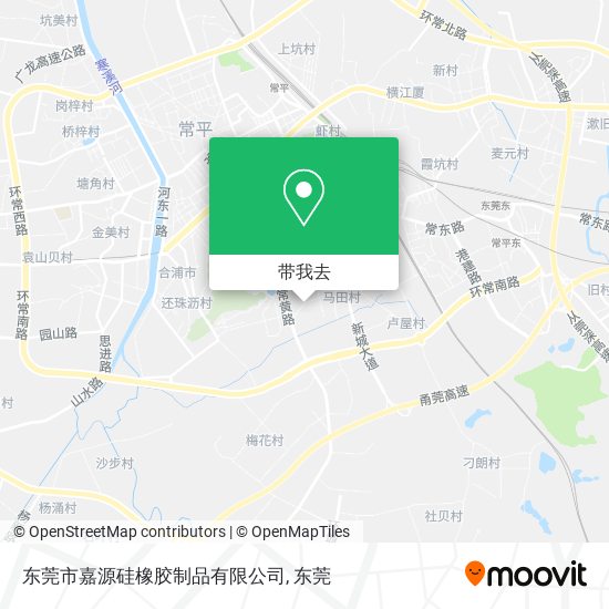 东莞市嘉源硅橡胶制品有限公司地图