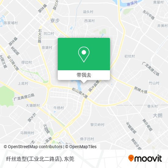 纤丝造型(工业北二路店)地图