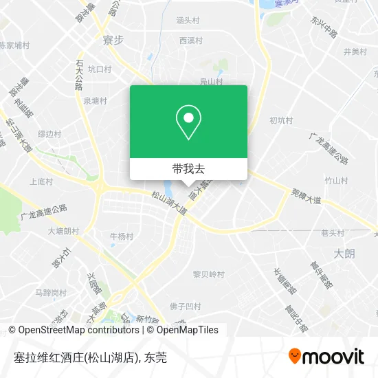 塞拉维红酒庄(松山湖店)地图