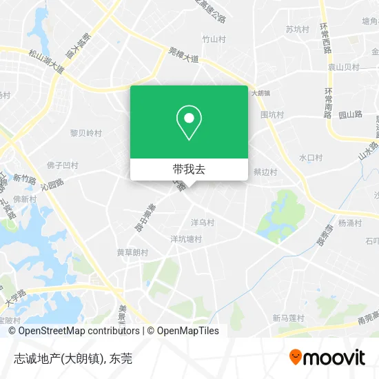 志诚地产(大朗镇)地图