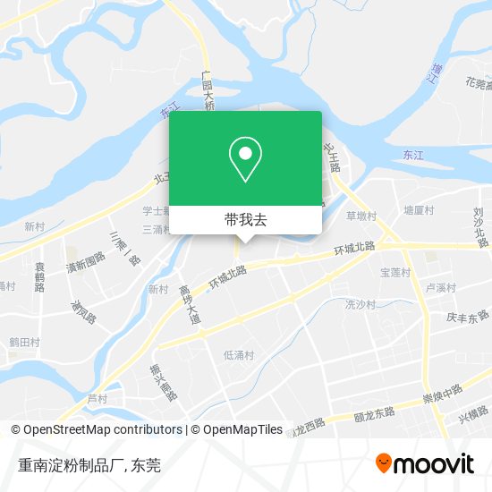 重南淀粉制品厂地图