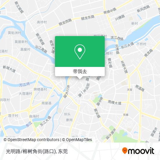 光明路/榕树角街(路口)地图