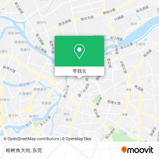 榕树角大街地图