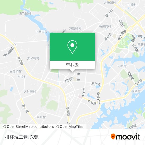 排楼坑二巷地图