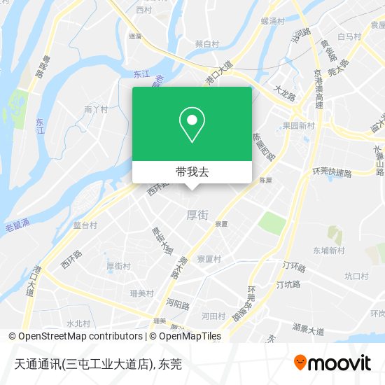 天通通讯(三屯工业大道店)地图