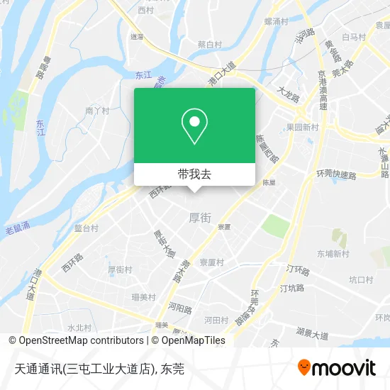天通通讯(三屯工业大道店)地图
