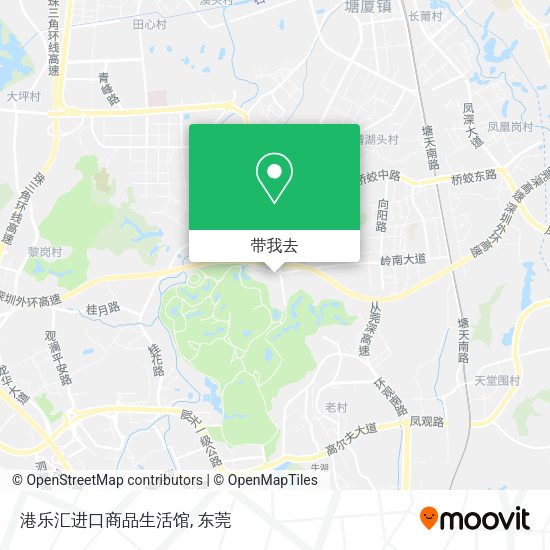 港乐汇进口商品生活馆地图
