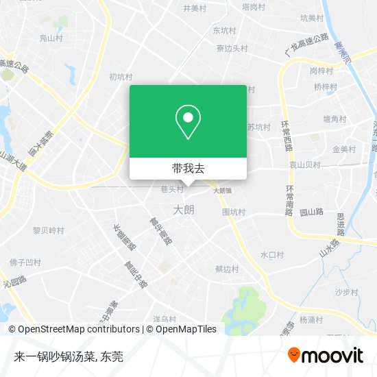 来一锅吵锅汤菜地图