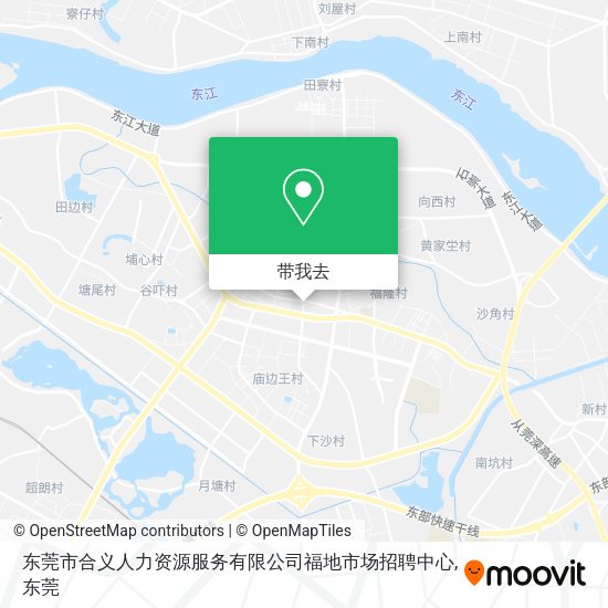 东莞市合义人力资源服务有限公司福地市场招聘中心地图
