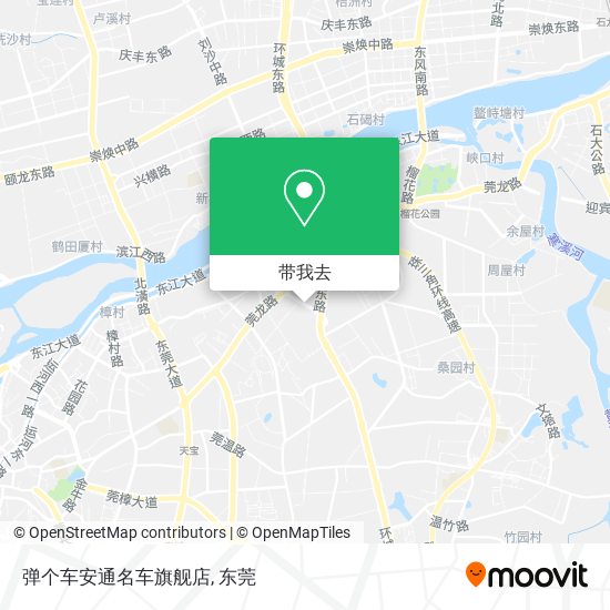 弹个车安通名车旗舰店地图