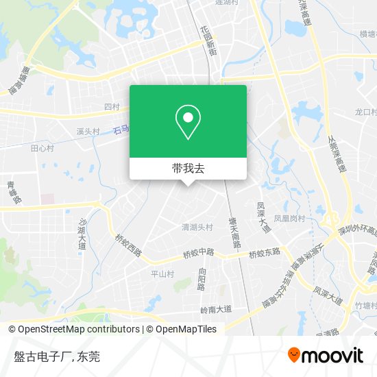 盤古电子厂地图