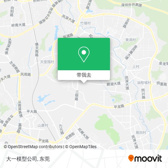 大一模型公司地图