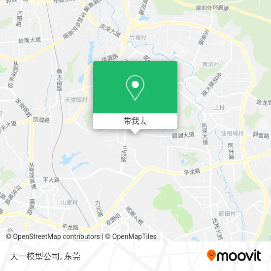 大一模型公司地图