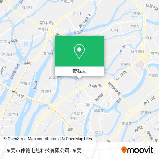 东莞市伟德电热科技有限公司地图