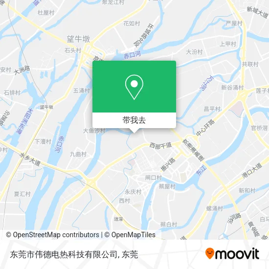 东莞市伟德电热科技有限公司地图