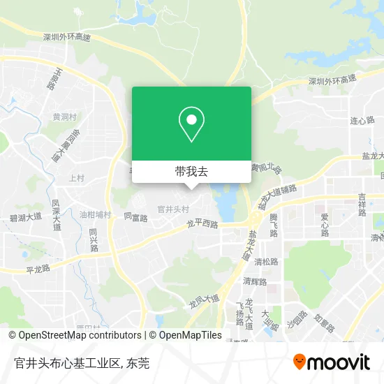 官井头布心基工业区地图