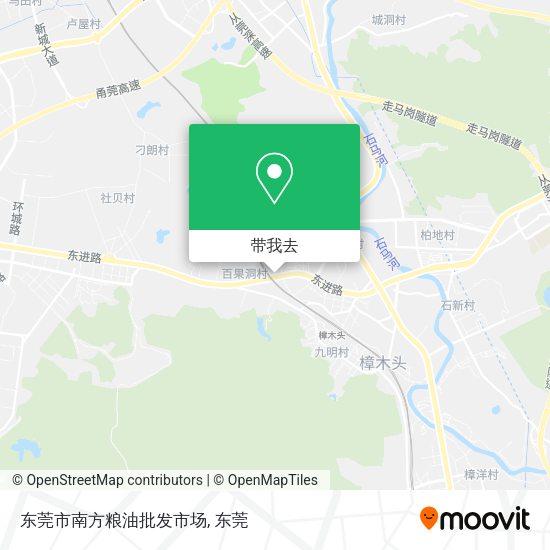 东莞市南方粮油批发市场地图