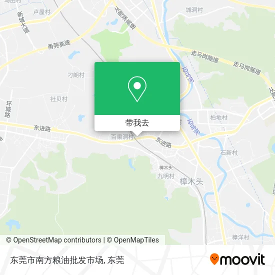 东莞市南方粮油批发市场地图