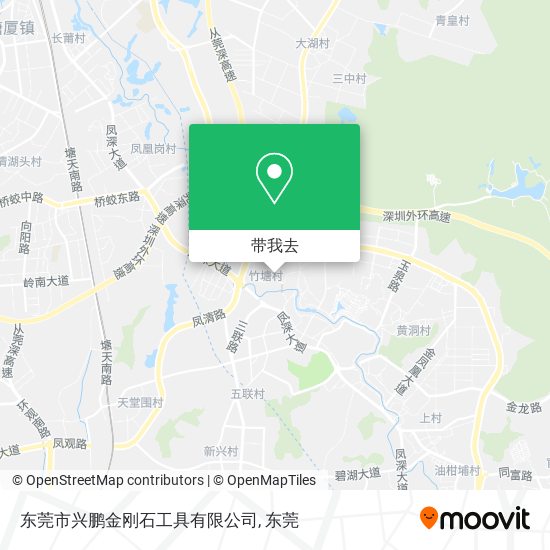 东莞市兴鹏金刚石工具有限公司地图