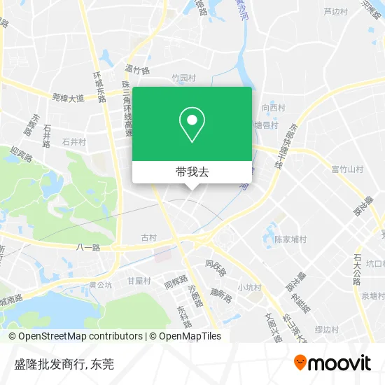 盛隆批发商行地图