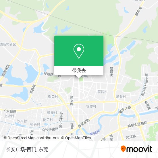 长安广场-西门地图