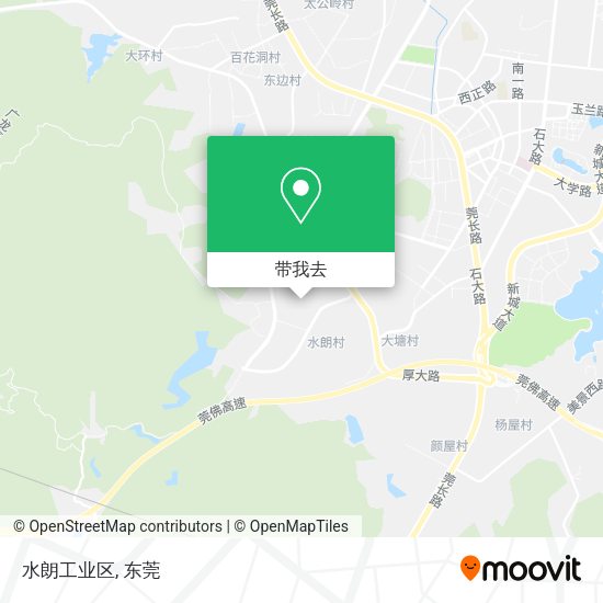 水朗工业区地图