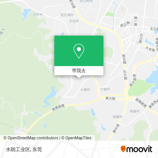 水朗工业区地图