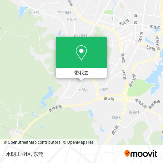 水朗工业区地图