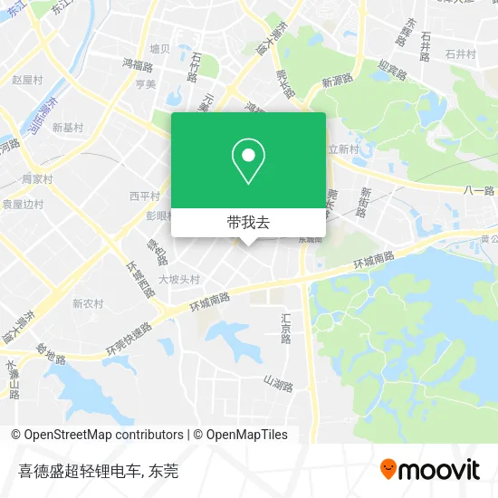 喜德盛超轻锂电车地图