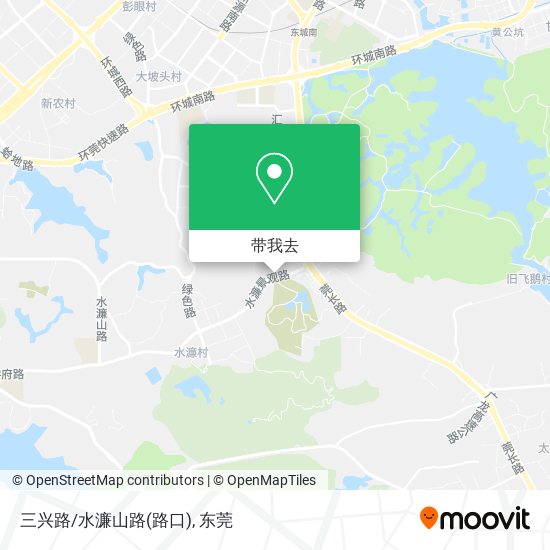 三兴路/水濂山路(路口)地图