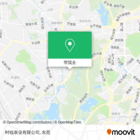 时锐表业有限公司地图