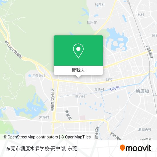 东莞市塘厦水霖学校-高中部地图