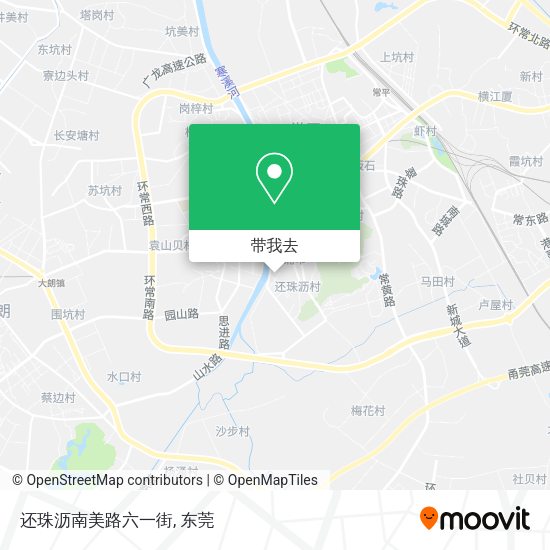 还珠沥南美路六一街地图