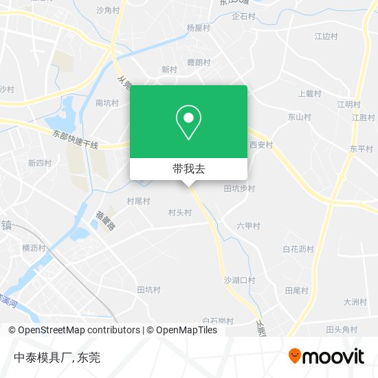 中泰模具厂地图