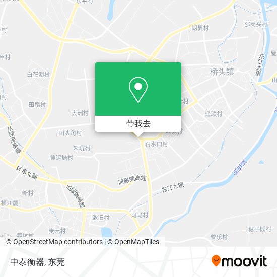 中泰衡器地图