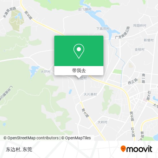 东边村地图