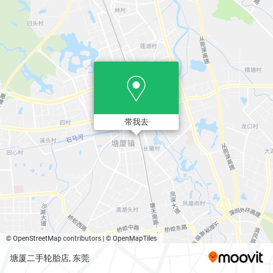 塘厦二手轮胎店地图