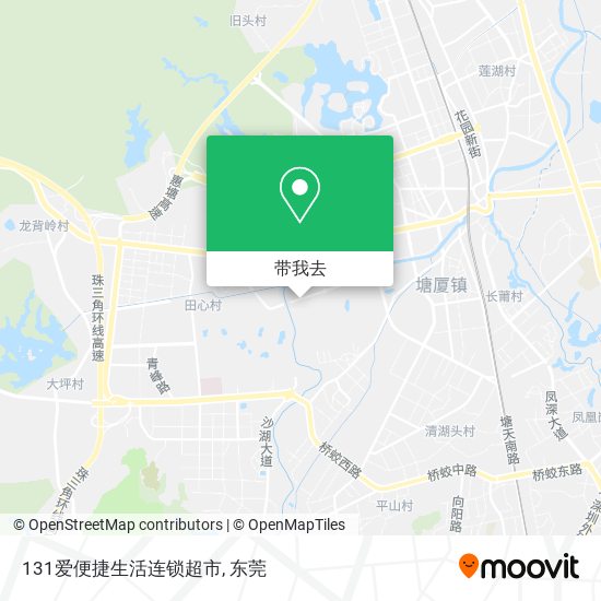 131爱便捷生活连锁超市地图